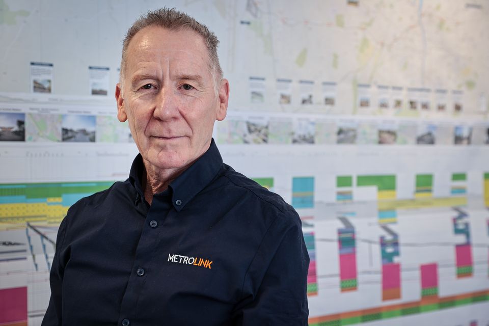 Programme director of MetroLink Seán Sweeney. Photo: Gerry Mooney